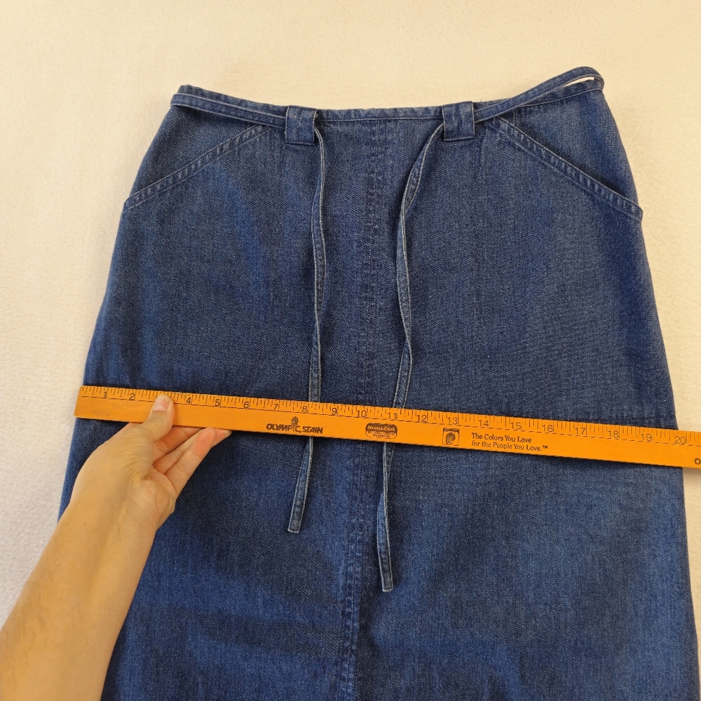 Talbots Vintage Denim Blue Women's Skirt Size 6 - Picture 10 of 10